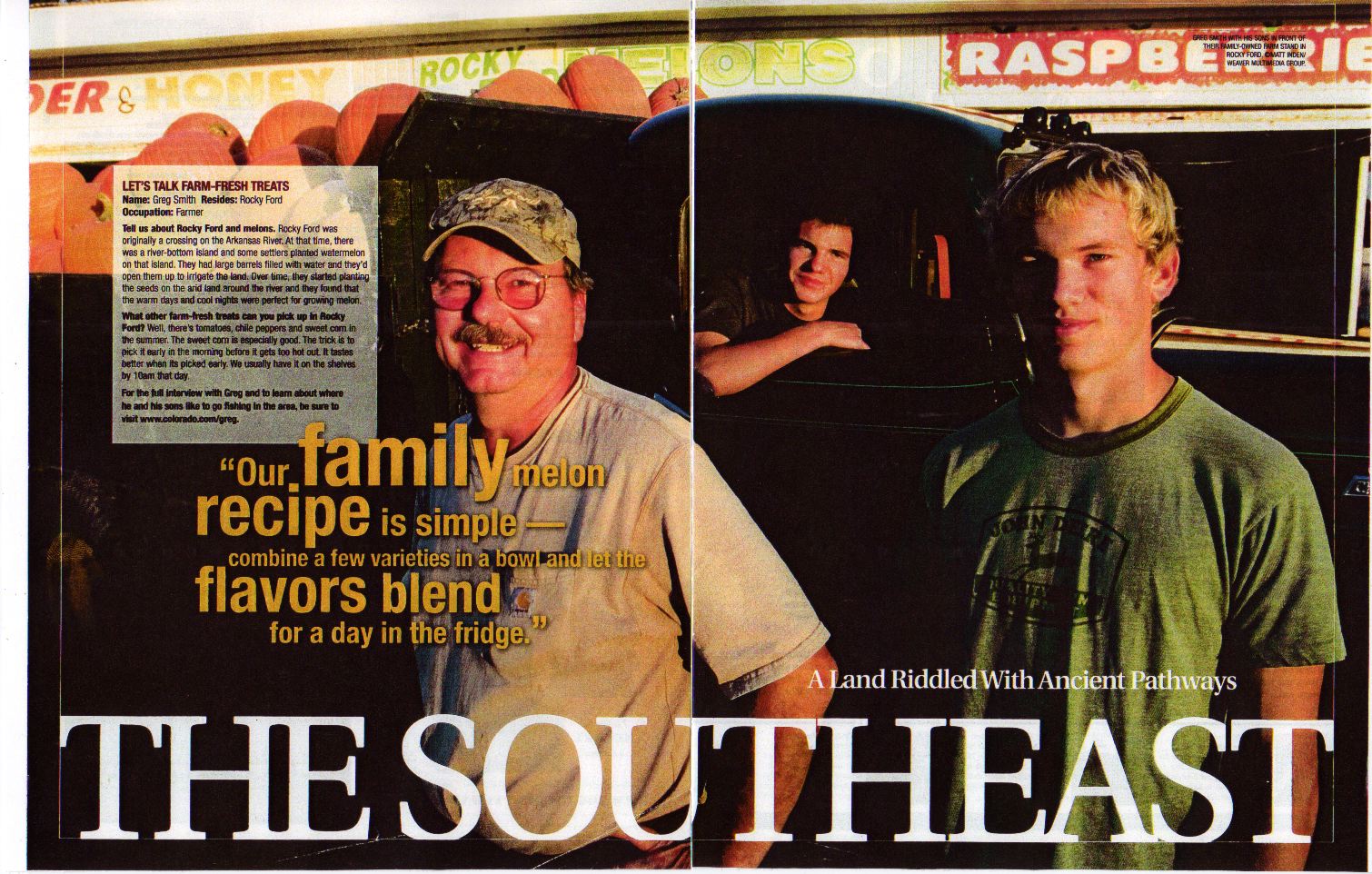 In the News Smith Farms HOME GROWN ROCKY FORD MELONS, ROCKY FORD